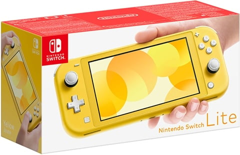 Nintendo Switch Lite Console, 32GB Yellow, Boxed